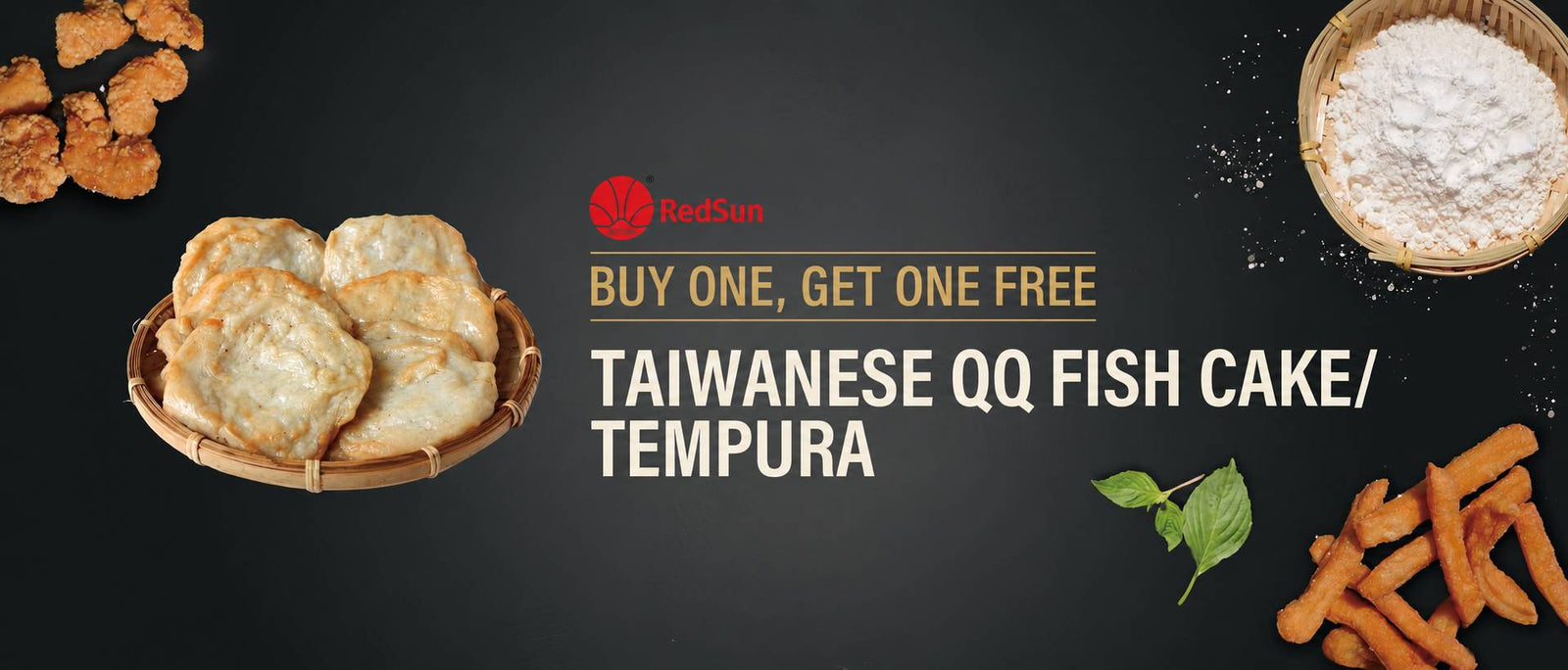 Buy One Get One Free Promotion - QQ Fish Cake (Tempura)
