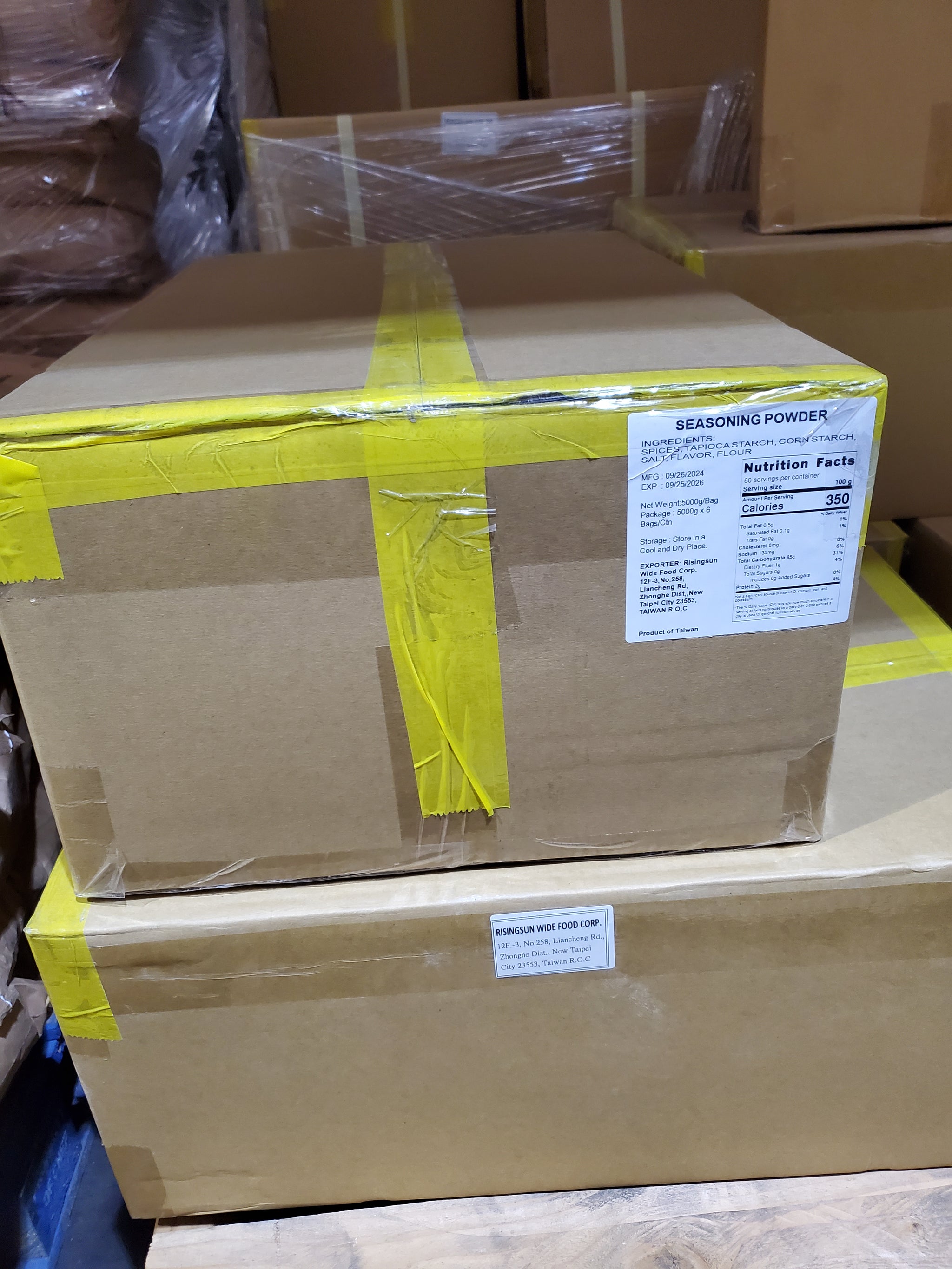 Seasoned Deep-Fried Powder (For Pork Chop, Fried Chicken) 5 KG (11.02 LBS) x 6 Bags (Case)