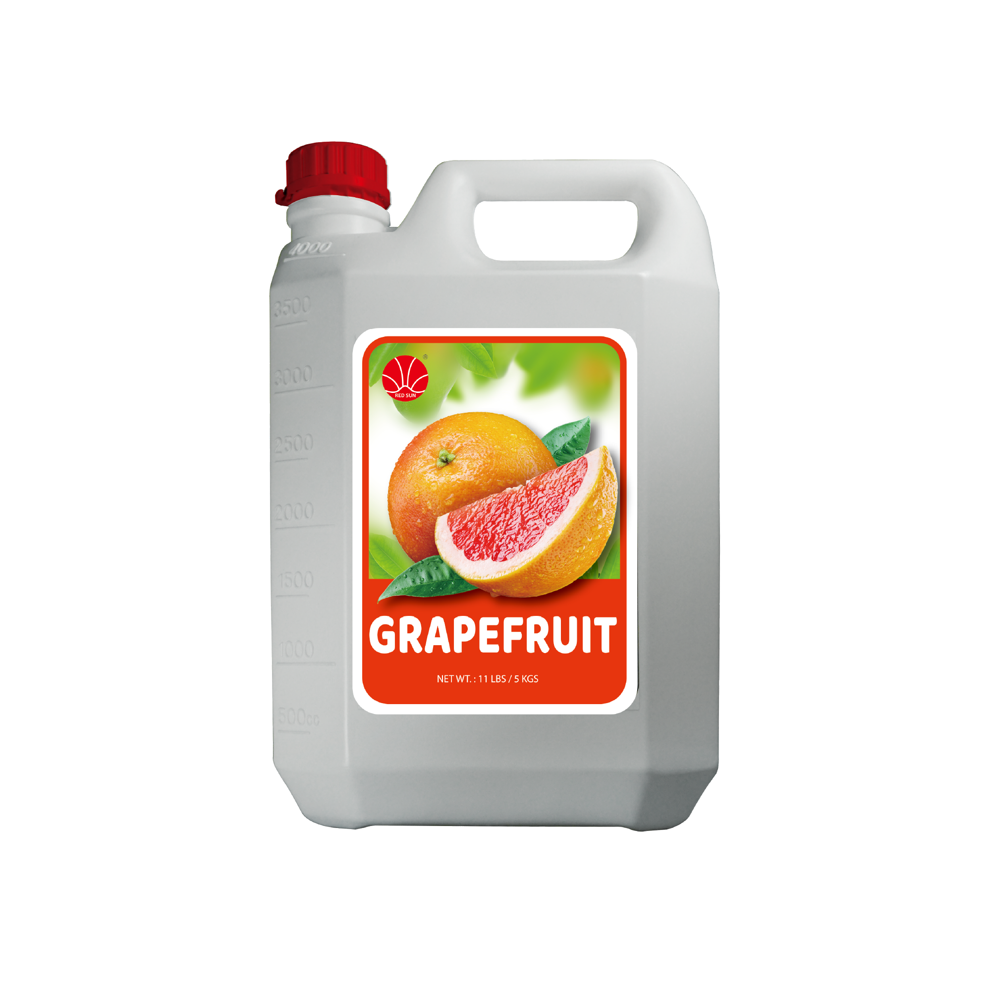 Grapefruit Syrup 5KG (11LBS) (Bottle)