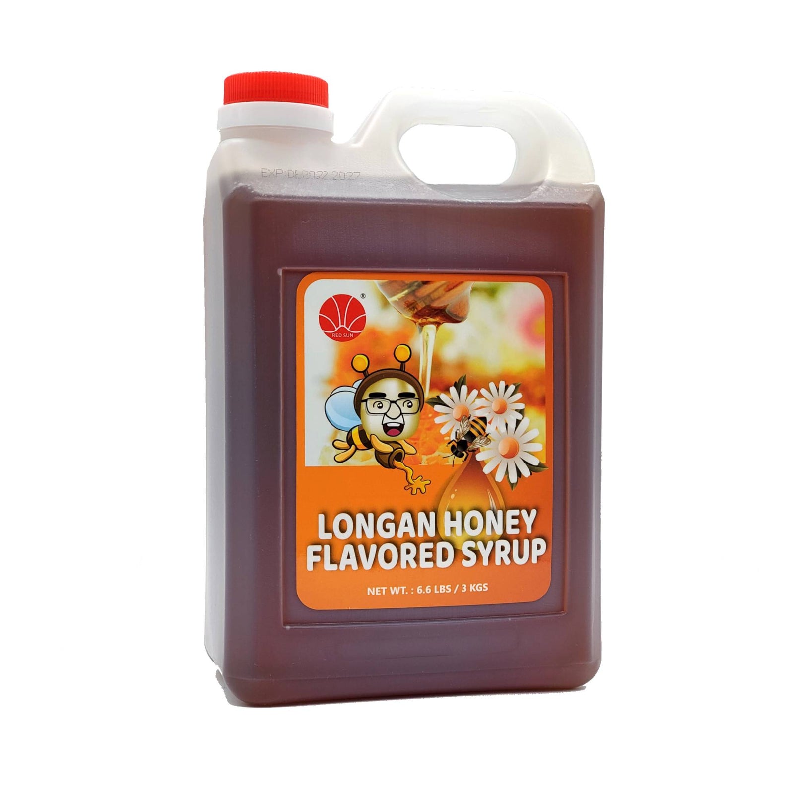 Longan Honey Syrup 3KG (6.6LBS) (Bottle)