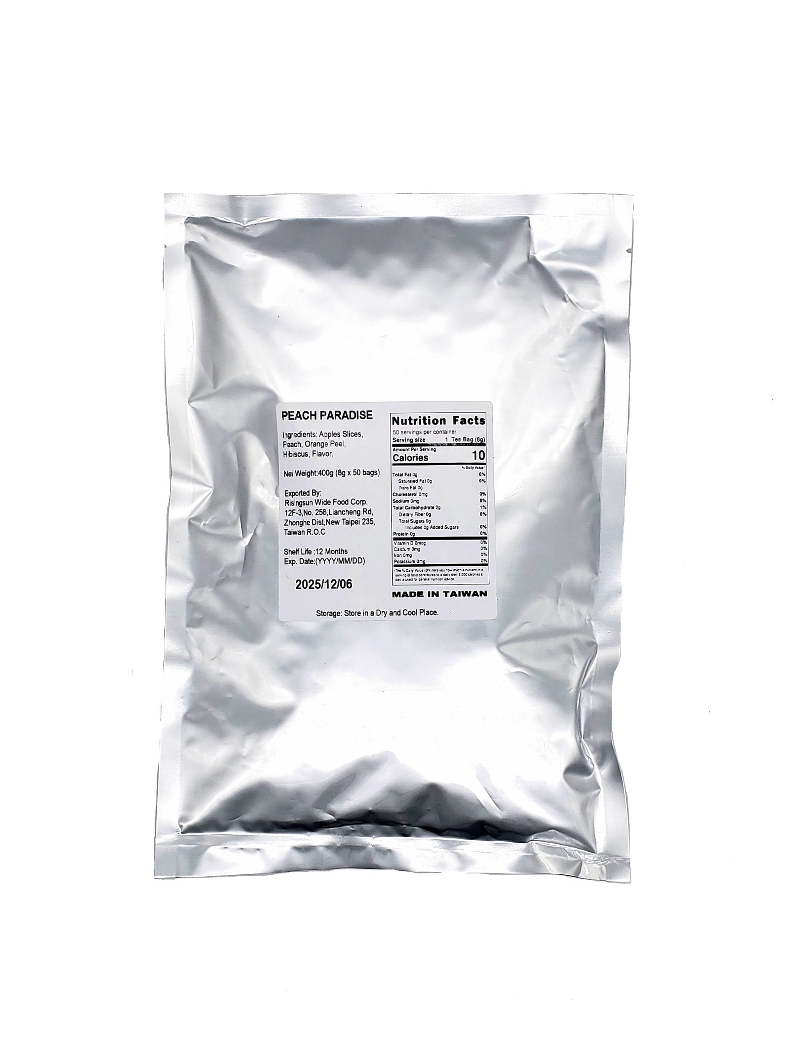 Peach Paradise Tea Bag 50 Bags (Pack)