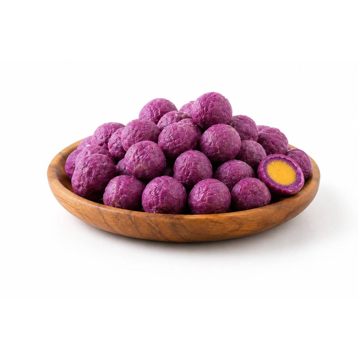 Taiwanese Ube Sweet Potato Balls 500 G x 6 Bags (Case)